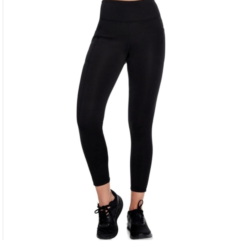 Kyodan Outdoor Women's Black Fleece Lined Stretch Leggings NWT - XS - Picture 8 of 14